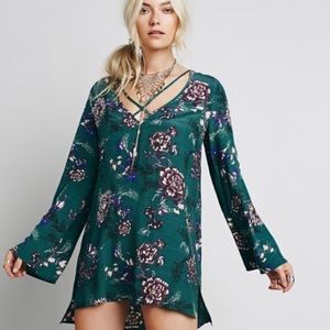 Free People Heartbeat Floral Tunic